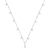 Colar Nut com 10 Zirconias Tam 45