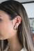 Piercing Ana 3 fileiras Cravejadas - comprar online