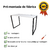Mesa Escrivaninha Home Ofice Industrial 100% MDF - loja online