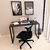 Mesa Notebook Home Office Design Industrial 100% Mdf/Aço com carregador Wireless - Ski Móveis Design