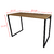 Mesa Notebook Home Office Design Industrial 100% Mdf/Aço com carregador Wireless
