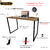 Mesa Escrivaninha Home Office Estilo Industrial 100% Mdf com Usb/tipo-c Embutido - Ski Móveis Design