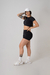 Conjunto Cropped Preto - Tamanho único