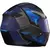 Capacete X11 Trust Pro Transit Azul/Cinza - GALDINO MOTOS PEÇAS