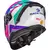 Capacete Race Tech Volt Track White/Pink - loja online