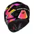Capacete Race Tech Hit Draw BLK/PINK