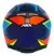 Capacete ASX Eagle Fast Fosco – Azul/Vermelho - loja online
