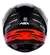 Capacete ASX City Start – Preto/Vermelho/Cinza – Brilho Premium - comprar online