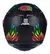 Capacete ASX Eagle Vibes Fosco Preto/Color - loja online