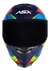 Capacete ASX Eagle Fast Fosco – Azul/Vermelho na internet