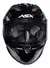 Capacete ASX City Start – Preto/Vermelho/Cinza – Brilho Premium