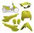 Kit de Carenagem Completo Honda Biz 100 – Amarelo