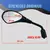 Espelho Retrovisor BMW/GS800 Lente Convexa Fixo Rosca Honda - GALDINO MOTOS PEÇAS