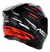 Capacete ASX City Start – Preto/Vermelho/Cinza – Brilho Premium na internet