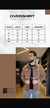 S1740 JAQUETA OVERSHIRT PRETA na internet