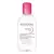 Botella de 250 ml de agua micelar Bioderma Sensibio H₂O, formato no enjuague, limpia eficazmente rostro y ojos, con micelas y extracto de pepino, calma y respeta el equilibrio de la piel sensible.