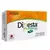 caja con 20 cápsulas blandas Digesta 250 mg de Procaps, simeticona para alivio rápido de gases e hinchazón abdominal, formato fácil de tragar.