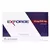 Caja con 28 comprimidos recubiertos de Exforge 10/320 mg (amlodipino + valsartán) para tratamiento de hipertensión arterial, laboratorio Siegfried/Novartis.