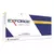 Caja con 28 comprimidos recubiertos de Exforge 5/80 mg (amlodipino + valsartán) para el tratamiento de la hipertensión arterial, fabricado por Novartis / Siegfried SAS.