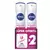  Nivea Tono Natural Classic Touch, spray aerosol de 150 ml en paquete de 2 unidades, con ácido dióico como activo aclarante, sin alcohol, sin colorantes, apto para axilas sensibles.