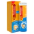Caja de 10 tabletas efervescentes Redoxon Total con vitamina C, zinc y vitamina D, sabor naranja, suplemento inmunológico de Bayer que fortalece defensas.