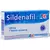 Imagen del producto Sildenafil 100 mg tableta x1 de American Generics, utilizado en el tratamiento de la disfunción eréctil, facilitando la erección al aumentar el flujo sanguíneo en el pene.