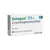 Imagen de caja de Sinogan 25 mg compr.: 20 tabletas recubiertas de levomepromazina, usadas como antipsicótico sedante en psicosis, agitación, ansiedad y síntomas terminales.