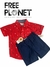 Camisa y short para niño