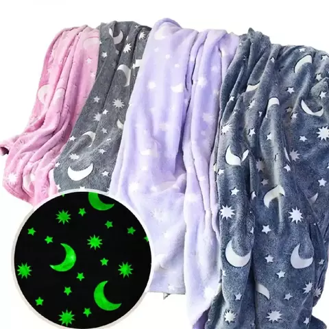 Manta Luminosa Brilha no escuro