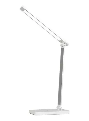 Velador Led Tactil Dimeable Carga Inalambrica Pluton Blanco Macroled - comprar online