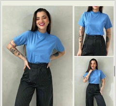 Camisa basic gola alta - loja online