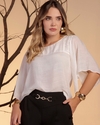 Blusa manga solta