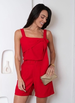 Conjunto short com blusa em detalhe - comprar online