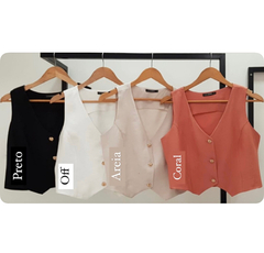 Colete Marrant - Keli Monteiro Moda Feminina