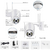 Câmera de Segurança Wifi Hd detecção de movimento e alarme (smk016) na internet