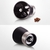 MOEDOR DE CAFÉ MANUAL INOX VIDRO MOINHO GRAOS MESA LUXO VINTAGE (3581) - loja online