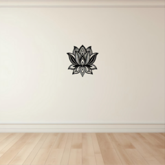 Cuadro Flor de loto 1 Mdf Calado - comprar online