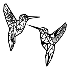 Cuadro Pareja de Colibríes Mdf Calado en internet