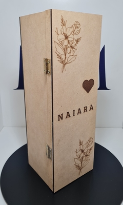 Caja personalizada vino - MJM