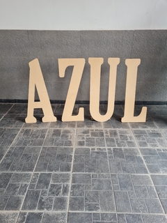 Letras y números 80cm