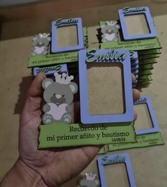 Portaretrato con temática y texto personalizado 5x7cm en internet