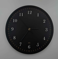 Reloj Negro MDF - comprar online