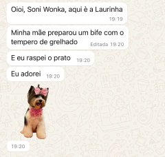 Laura tem 11 anos e ama BBQ