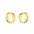 Brinco Dourado Elo Corrente