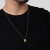 Escapulário Dourado Masculino Tradicional - comprar online