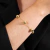 Pulseira Dourada de Bolas Grandes - comprar online