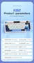 TECLADO RGB APAYADO-K82 - comprar online