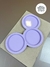 Moldes Circular 7cm Sem Furos - 3 Cavidades
