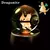 Pokébola de Cristal 3D com Base LED - Flipoint Store