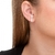 Brinco Ear Hook em Prata 925 Laminado